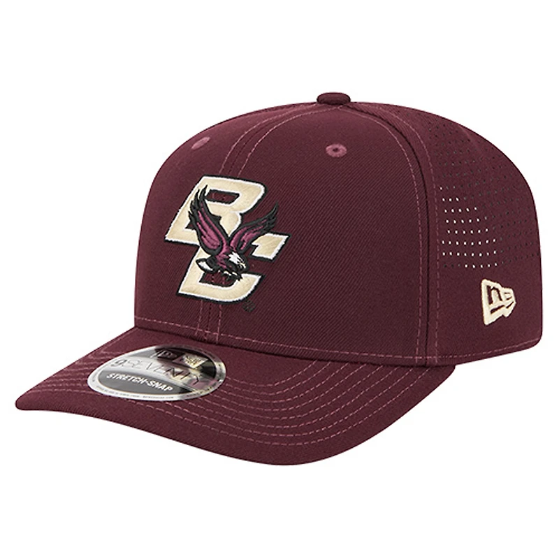Casquette ajustable 9SEVENTY pour homme New Era Bordeaux Boston College Eagles