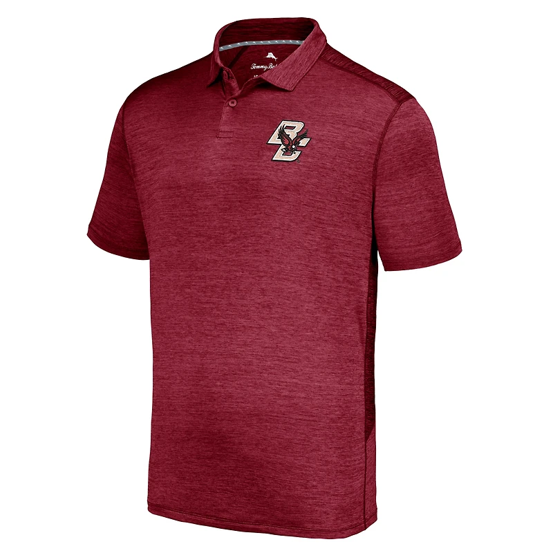 Men's Tommy Bahama Maroon Boston College Eagles Delray IslandZone Polo