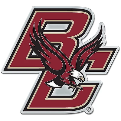 WinCraft Boston College Eagles Colored Chrome Auto Emblem