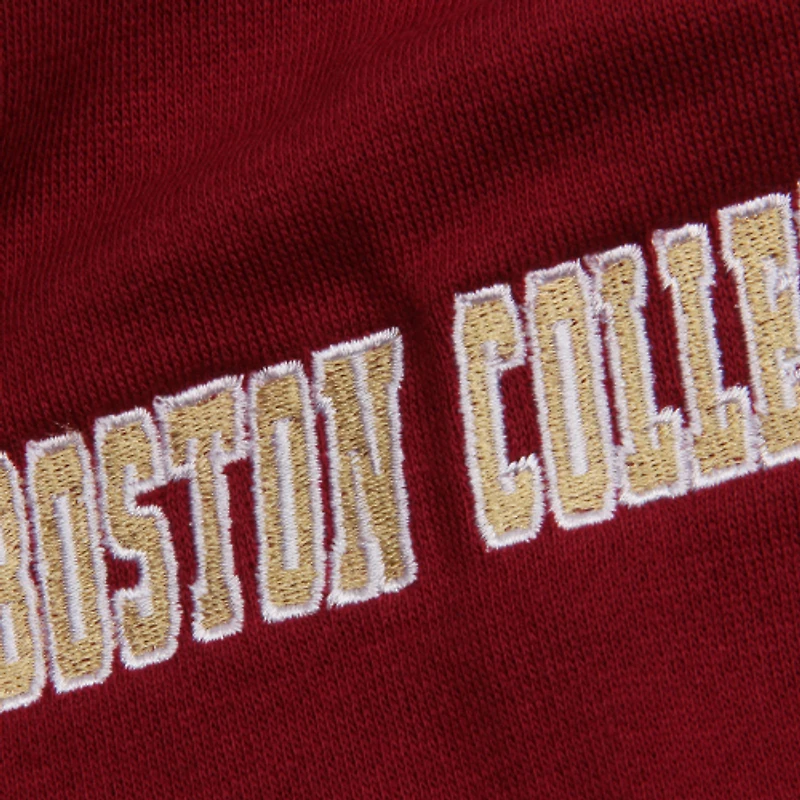 Youth Stadium Athletic Bordeaux Boston College Eagles Big Logo Sweat à capuche épais