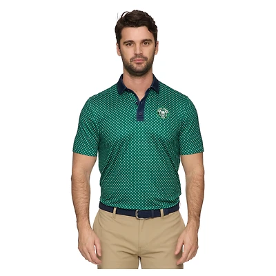 V170030 Polo de golf personnalisé avec logo imprimé Boston Common et drapeau pour homme BC-COREKT2151