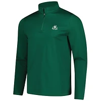 Men's Flag & Anthem  Green Boston Common Golf Journey Performance Quarter-Zip Pullover