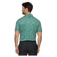 Polo MVP Cobbtown pour homme avec drapeau et hymne vert Boston Common Golf