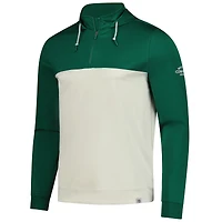 Men's Flag & Anthem  Green Boston Common Golf Performance Quarter-Zip Hoodie