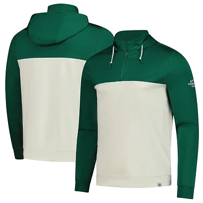 Men's Flag & Anthem  Green Boston Common Golf Performance Quarter-Zip Hoodie