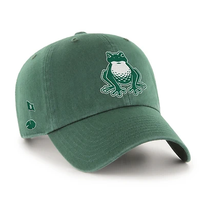 Casquette de golf ajustable Boston Common Sure Shot Clean Up vert foncé pour homme, modèle 47