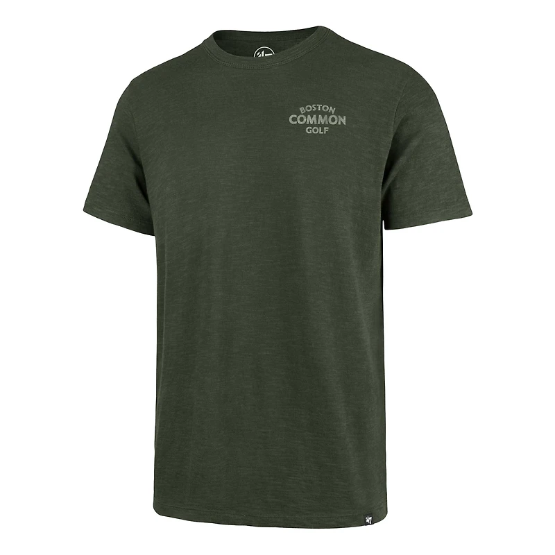 T-shirt de golf Boston Common Backer Scrum vert chasseur pour homme '47 TGL