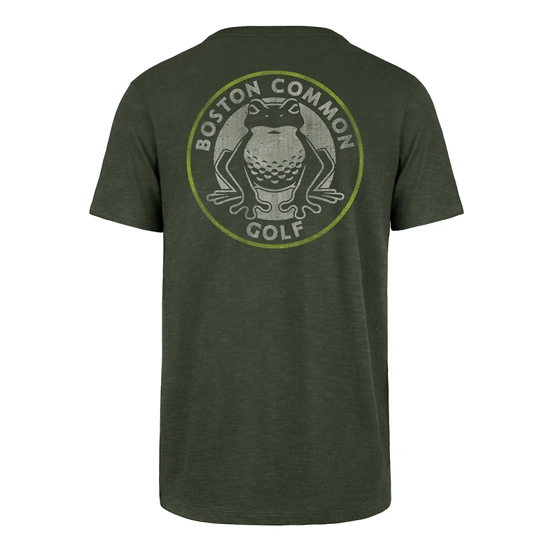 T-shirt de golf Boston Common Backer Scrum vert chasseur pour homme '47 TGL
