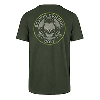 T-shirt de golf Boston Common Backer Scrum vert chasseur pour homme '47 TGL