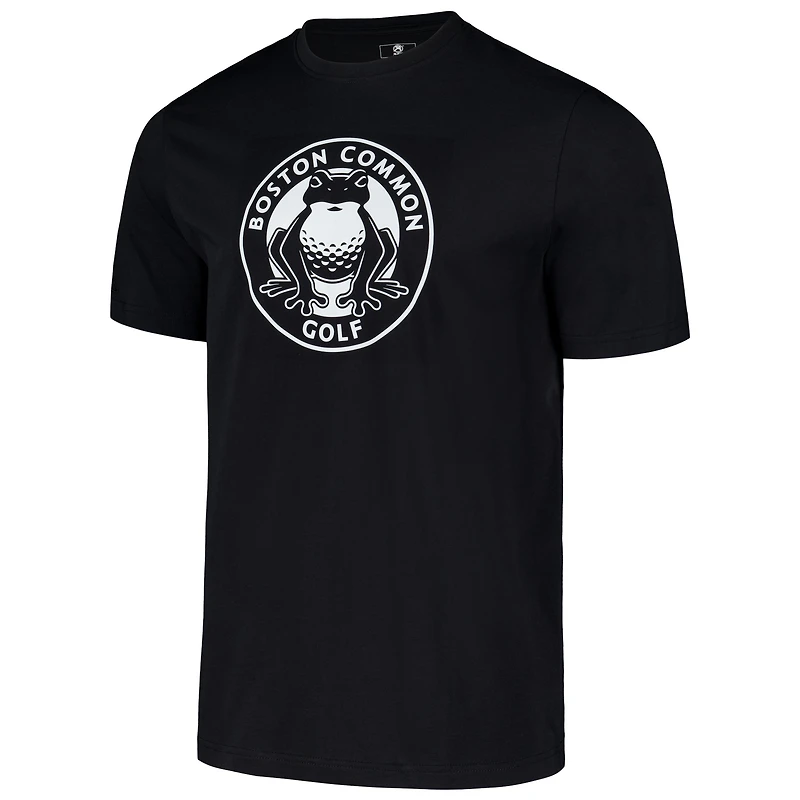 Men's Ahead Black Boston Common Golf Pembrooke T-Shirt