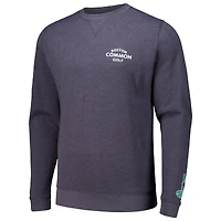Men's Ahead Charcoal Boston Common Golf Sand Lake Pullover Sweatshirt