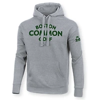 Sweat à capuche gris Ahead Boston Common Golf Hank pour homme