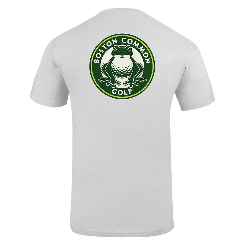 T-shirt homme Ahead White Boston Common Golf Frog Nation Liam