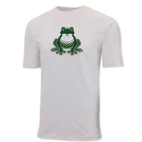 T-shirt de Golf Ahead blanc pour homme, motif grenouille Pembroke, Boston Common