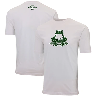 Men's Ahead White Boston Common Golf Pembroke Frog T-Shirt