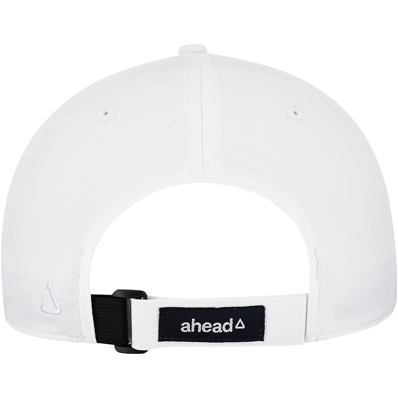 Casquette réglable Ahead Boston Common Golf Stratus pour hommes, blanche