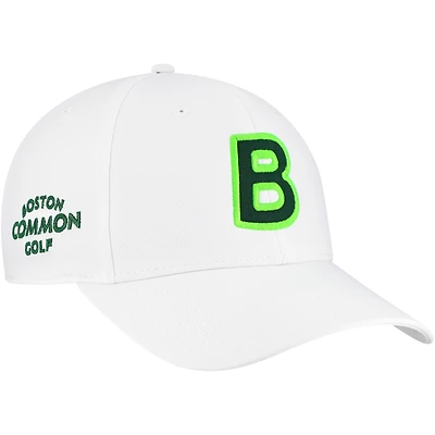 Casquette réglable Ahead Boston Common Golf Stratus pour hommes, blanche