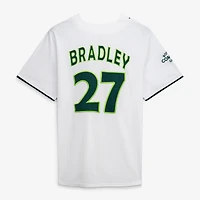 Maillot de golf/baseball blanc Boston Common pour homme, avec drapeau et hymne national.