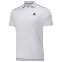 Men's johnnie-O Gray Boston Common Golf Huron Solid Featherweight Performance Polo