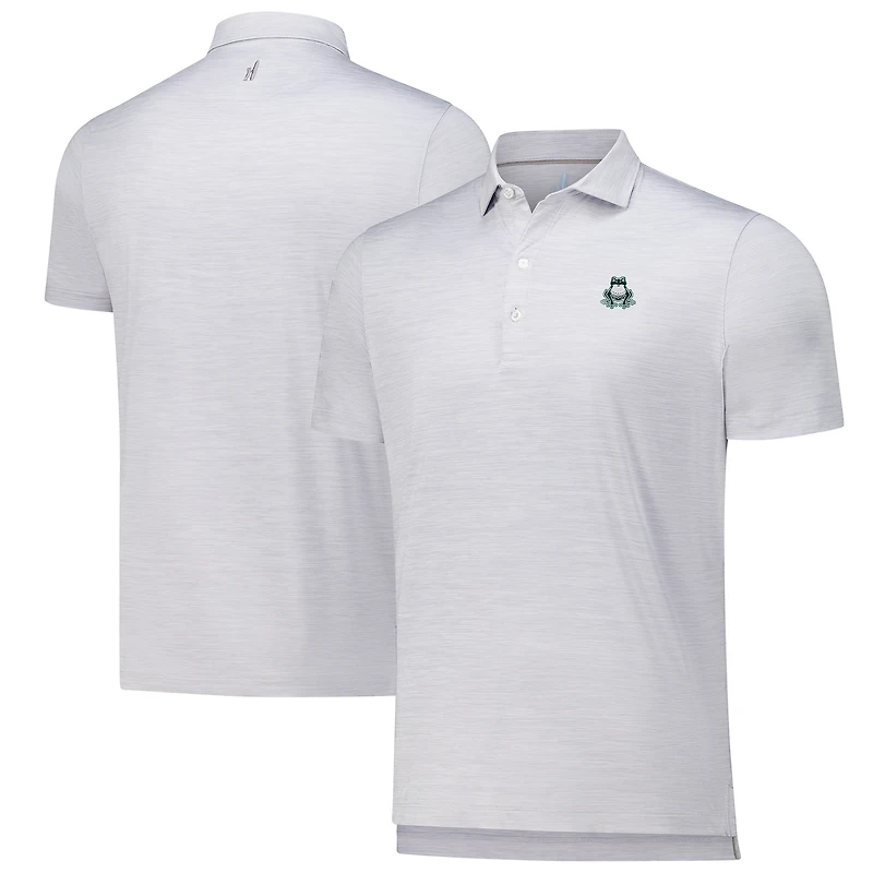 Polo de performance poids plume Boston Common Golf Huron Solid gris Johnnie-O pour homme