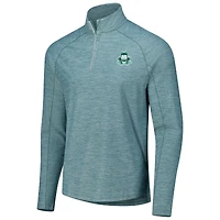 Haut à quart de zip Johnnie-O Green Boston Common Golf Baird Performance pour hommes