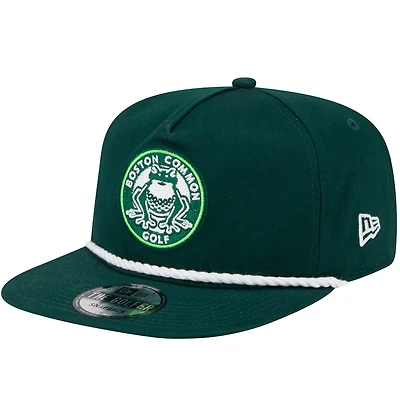 Casquette de golf ajustable New Era vert chasseur Boston Common pour homme