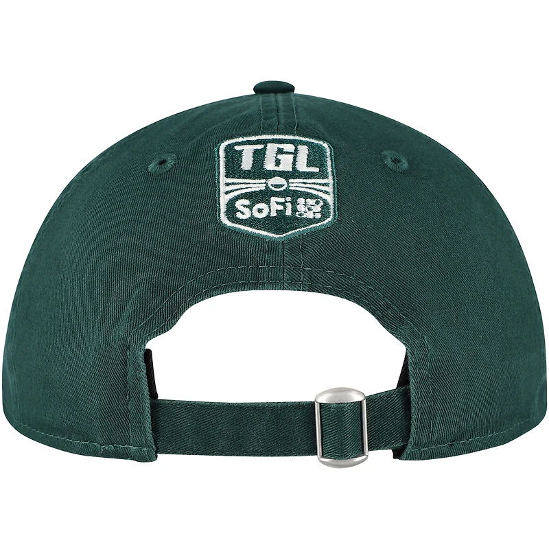 Casquette ajustable Boston Common Golf TGL Team 9TWENTY pour homme New Era Hunter Green