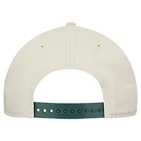 Men's New Era  Cream Boston Common Golf 9FORTY A-Frame Adjustable Rope Hat
