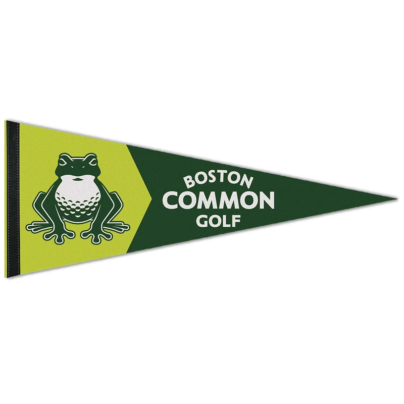 Fanion de golf Boston Common de WinCraft de qualité supérieure 12" x 30"