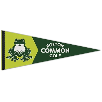 Fanion de golf Boston Common de WinCraft de qualité supérieure 12" x 30"