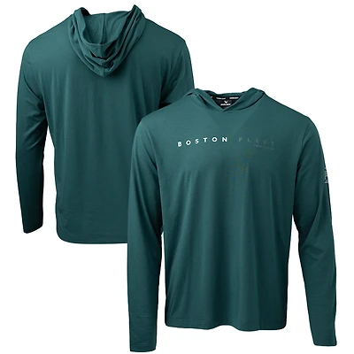 Sweat à capuche léger unisexe Bauer Hockey Green Boston Fleet