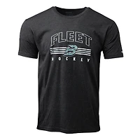T-shirt unisexe Bauer Hockey noir Boston Fleet Tri-Blend