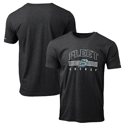 T-shirt unisexe Bauer Hockey noir Boston Fleet Tri-Blend
