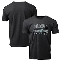 T-shirt unisexe Bauer Hockey noir Boston Fleet Tri-Blend