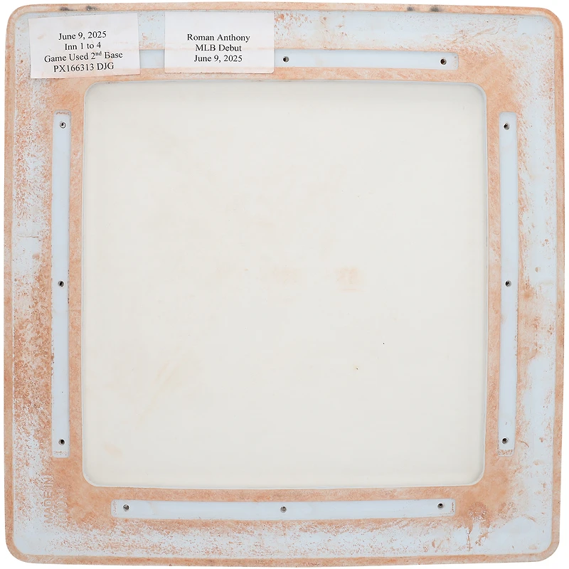 Boston Red Sox Game-Used Second Base vs. Tampa Bay Rays on June 9, 2025 - Innings