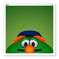 Boston Red Sox 12 "x 12" Wally le monstre vert affiche imprimée