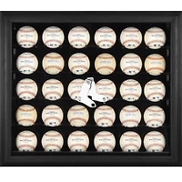 Boston Red Sox (2009 - Present) Logo Black Framed 30-Ball Display Case
