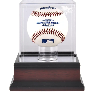 Boston Red Sox 2013 MLB World Series Champions Mahogany Baseball Display Case