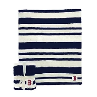 Boston Red Sox 50" x 60" Cable-Knit Throw Blanket