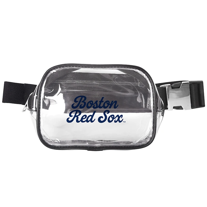 Boston Red Sox Clear Belt Bag