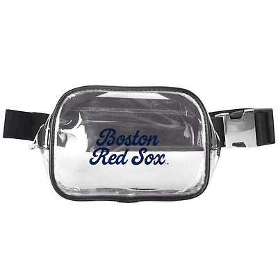 Boston Red Sox Clear Belt Bag