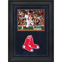 Cadre photo horizontal encadré de luxe des Red Sox de Boston de 8 po x 10 po avec le logo de l'équipe