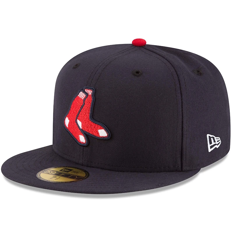 Boston Red Sox New Era Authentic Collection On Field 59FIFTY - Chapeau structuré ajusté Marine