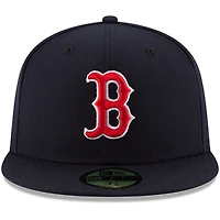 Boston Red Sox New Era Youth Game Authentic Collection On-Field 59FIFTY - Chapeau ajusté Marine