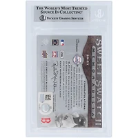 Carl Yastrzemski Boston Red Sox Autographié 2009 Upper Deck Sweet Spot Sweet Swatches Souvenirs Jersey Relic #SS-CY Beckett Fanatics Witnessed Authenticated Card