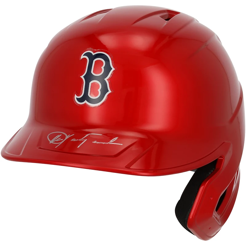 Casque de frappeur Rawlings Mach Pro chromé alternatif autographié par Carl Yastrzemski des Boston Red Sox - Exclusivité Fanatics