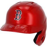 Casque de frappeur Rawlings Mach Pro chromé alternatif autographié par Carl Yastrzemski des Boston Red Sox - Exclusivité Fanatics