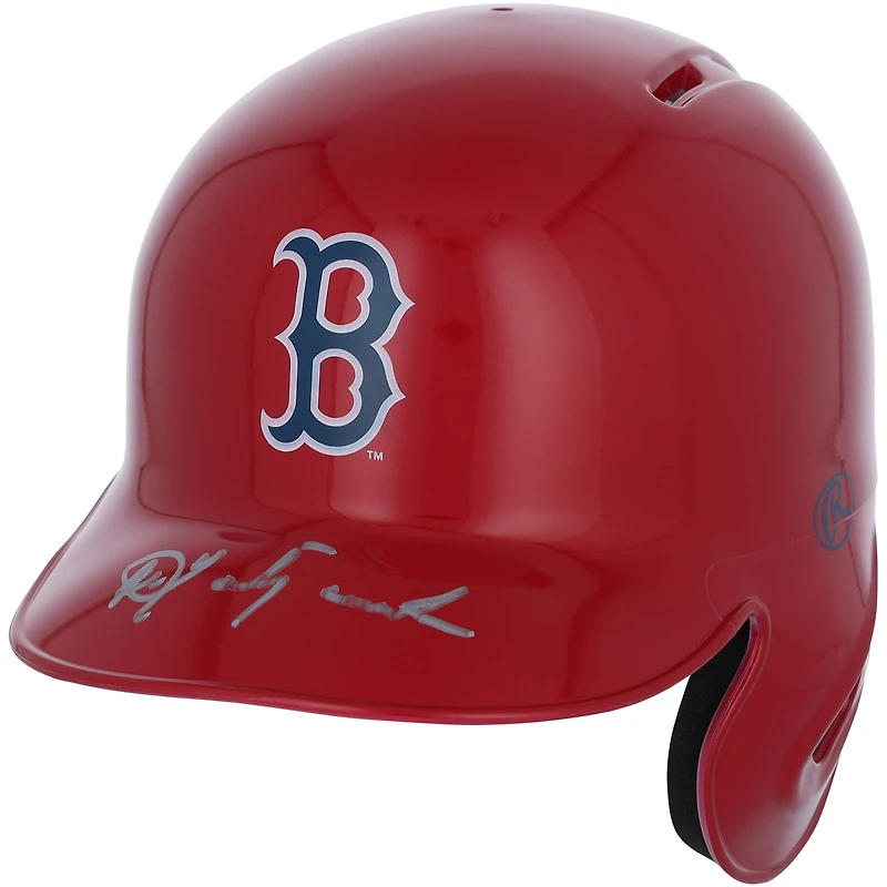 Casque de frappeur chromé alternatif autographié par Carl Yastrzemski des Boston Red Sox - Exclusivité Fanatics