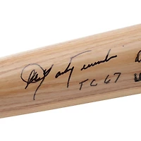 Carl Yastrzemski Boston Red Sox Autographed Louisville Slugger Game Model Bat with "TC 67" Inscription