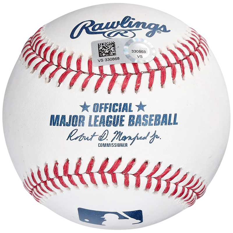 Balle de baseball autographiée par Carlton Fisk des Red Sox de Boston avec inscription « Pudge »